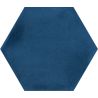 Carrelage sol hexagonal Acuarela bleu marine